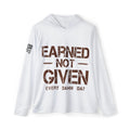 Earned Not Given Hoodie — Motivational Men's Sports Warmup Hoodie